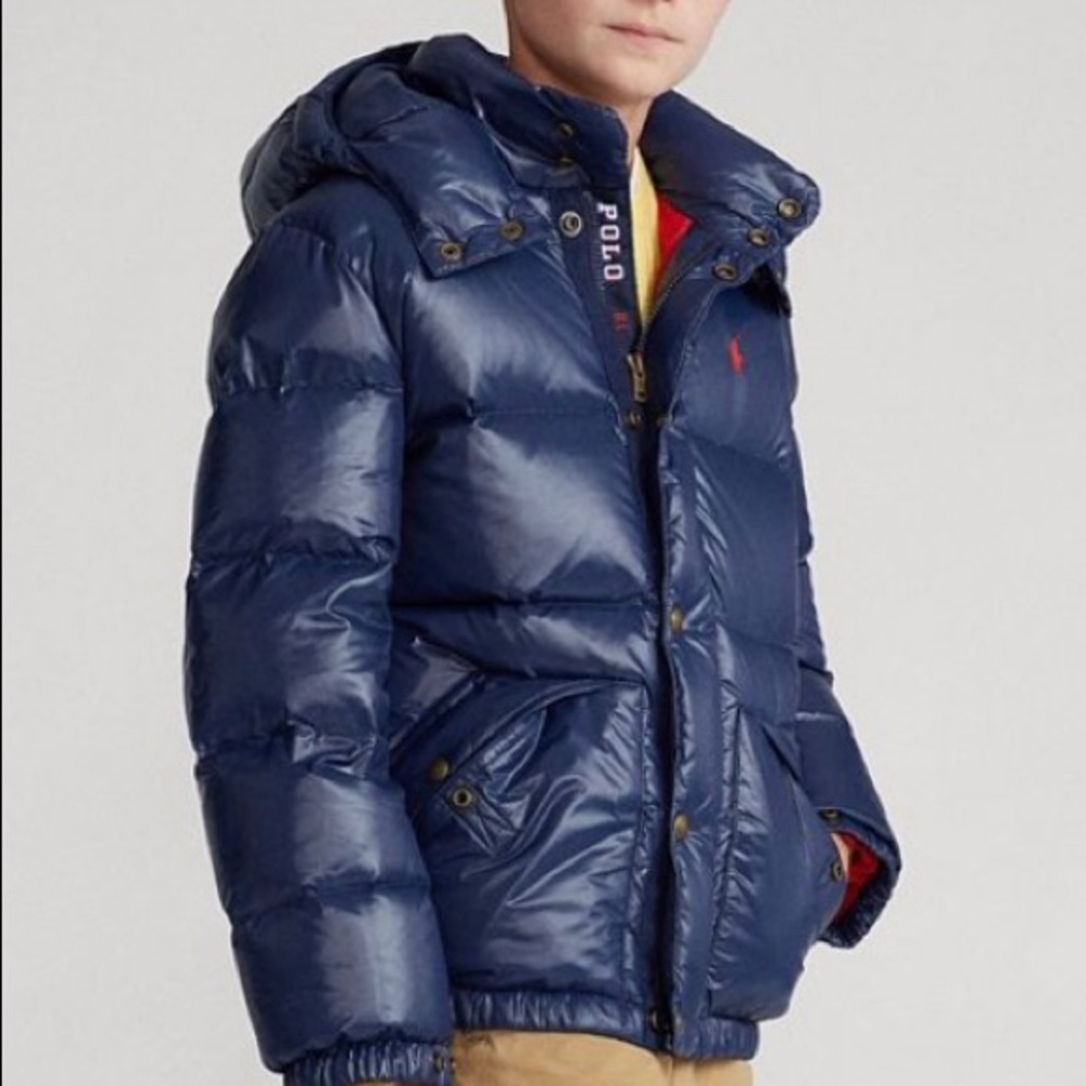 Polo Ralph Lauren water resistant Down Coat Jacket boys size M